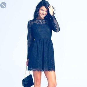 Xhilaration Tops - Fashion women black long sleeve lace Xhilaration Tops - Fashion women black long sleeve lace